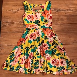 Floral sun dress